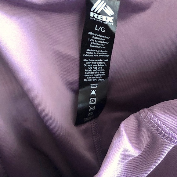 RBX. Mauve/Purple, Yoga, Exercise pants / legging - Picture 5 of 5